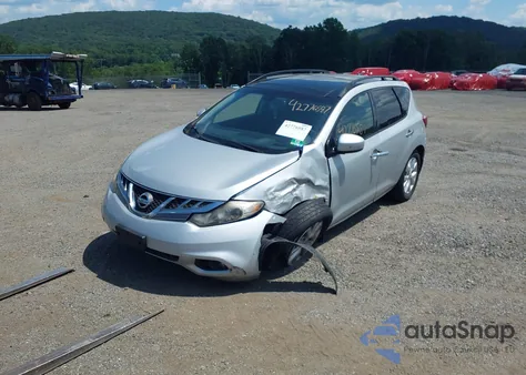 2014 Nissan Murano Sl из США, поврежденный, VIN JN8AZ1MW8EW511012